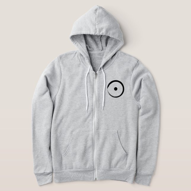 Astrologisk Sol-signal - buddism Zen Circle 1 T Shirt (Laydown)