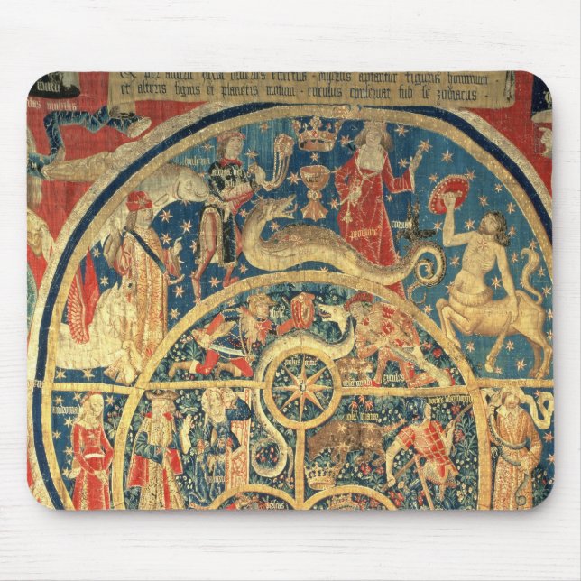 Astrologisk tapestry musmatta (Framsidan)