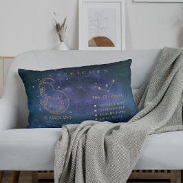 Astrologisk Zodiac-signal Capricorn Namn Gift Prydnadskudde
