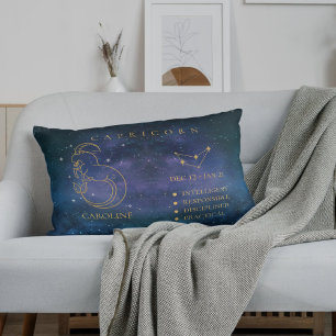 Astrologisk Zodiac-signal Capricorn Namn Gift Prydnadskudde