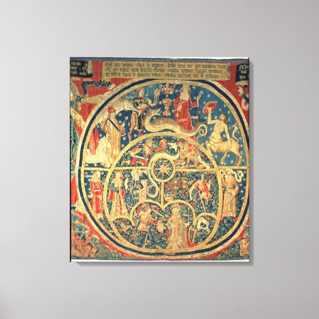 Astrologiska band canvastryck (Framsida)