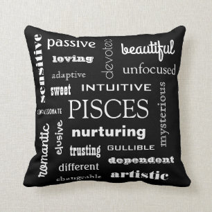 Astrologiska Pisces Kudde