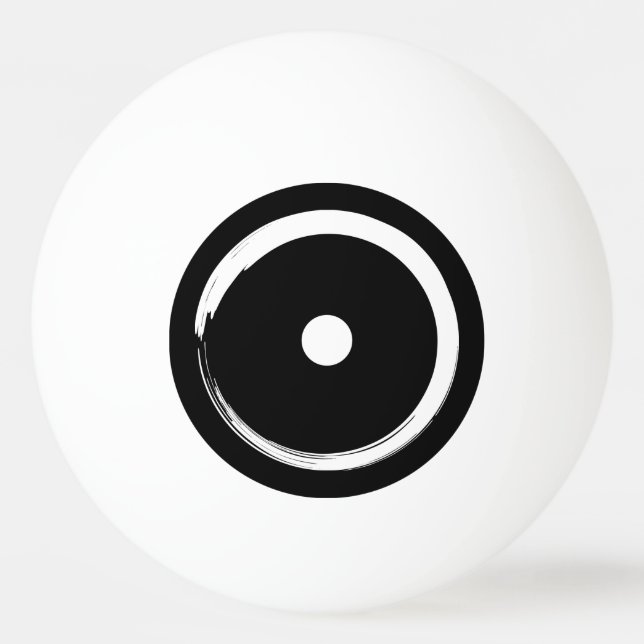 Astrologiskt Sol-tecken - buddistisk zencirkel 2 Pingisboll (Framsidan)