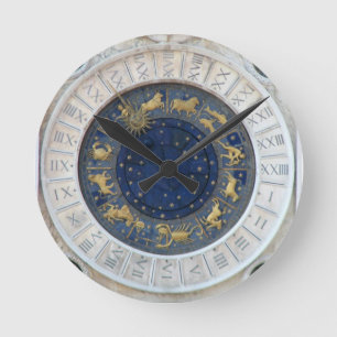 Astrologiskt ta tid på, piazzaen San Marco, Rund Klocka