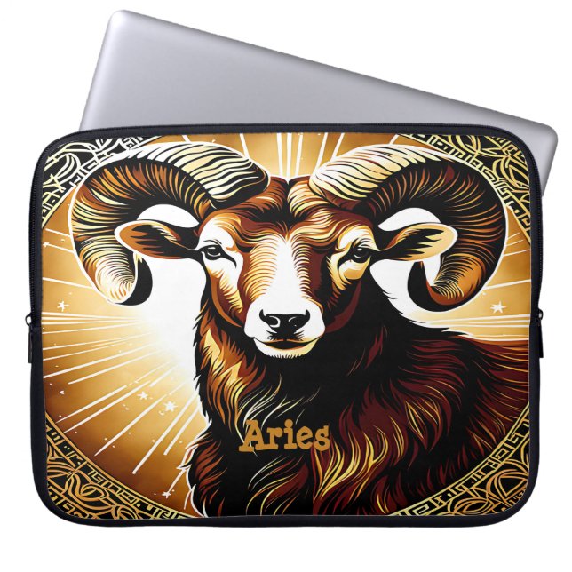 Astrologitecken Laptop Fodral (Framsidan)