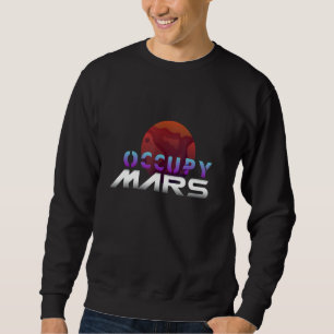 Astrology Occupy Mars Lång Ärmad Tröja