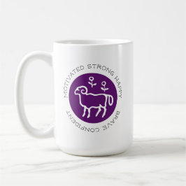 Astrology Trait Co. Astrology Logotyp Stjärntecken Kaffemugg
