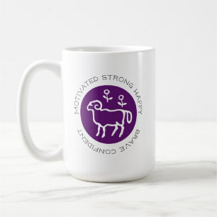 Astrology Trait Co. Astrology Logotyp Stjärntecken Kaffemugg