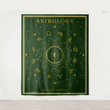 Astrology Zodiac Calendar - Grönt