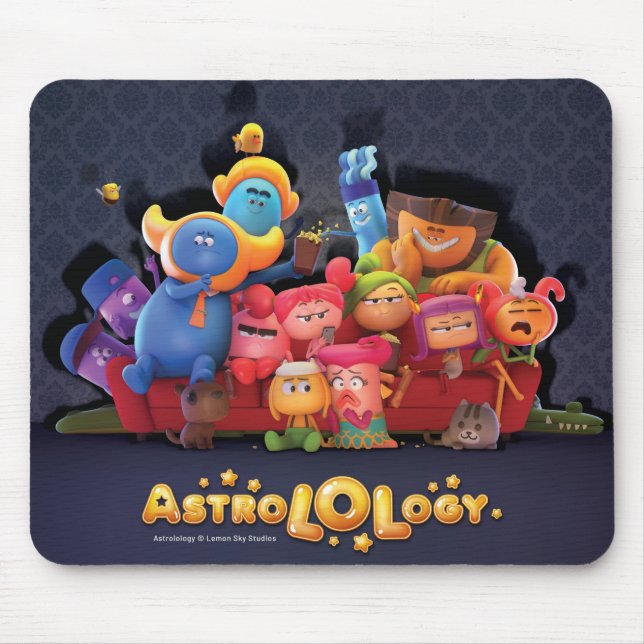 AstroLOLogy All-Stars Mousepad Musmatta (Framsidan)