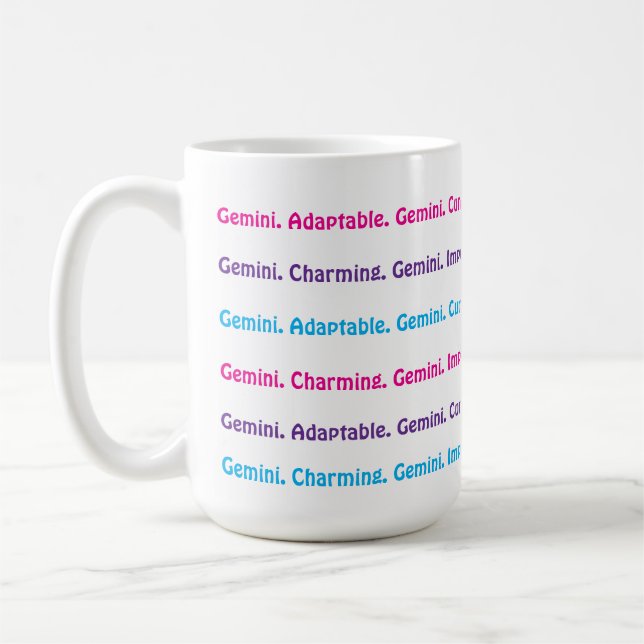 AstroloME Gemini Coffee Mugg (Vänster)