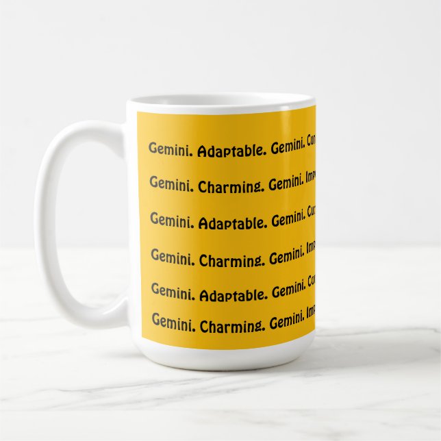 AstroloME Gemini Coffee Mugg (Vänster)