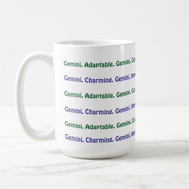 AstroloME Gemini Coffee Mugg (Vänster)