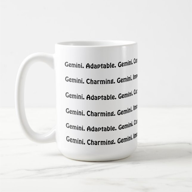 AstroloME Gemini Coffee Mugg (Vänster)