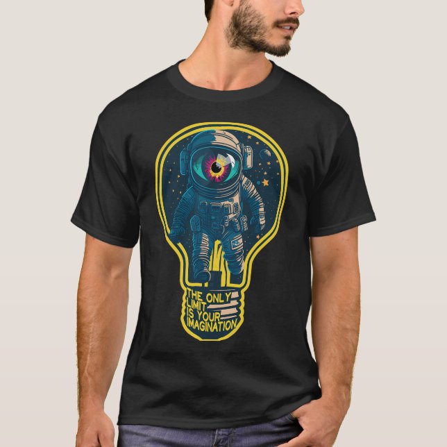 Astronaut 001 t shirt (Framsida)