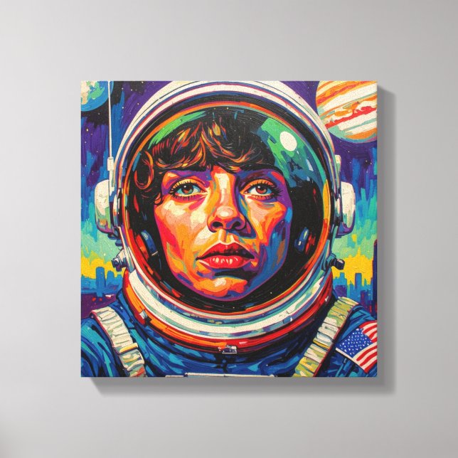 ASTRONAUT 11 CANVASTRYCK (Framsida)