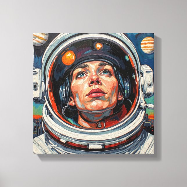 ASTRONAUT 13 CANVASTRYCK (Framsida)