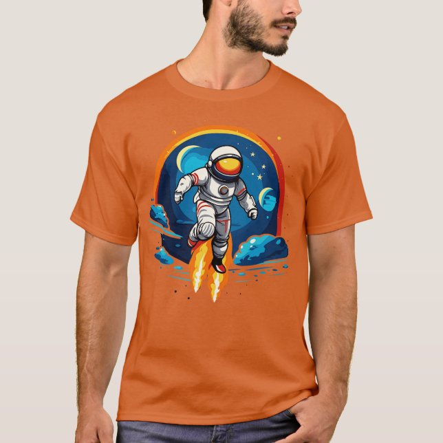 Astronaut 13 t shirt (Framsida)
