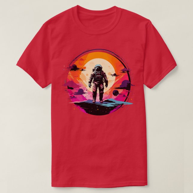 Astronaut 4 t shirt (Design framsida)