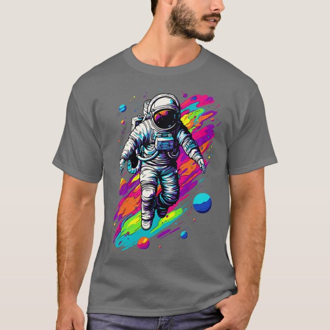 astronaut 5 t shirt (Framsida)