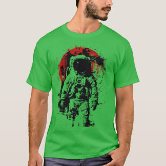 Astronaut Abstrakt T Shirt
