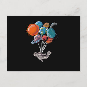 Astronaut Aeronautik Yttre rymd-Planets Helg Vykort