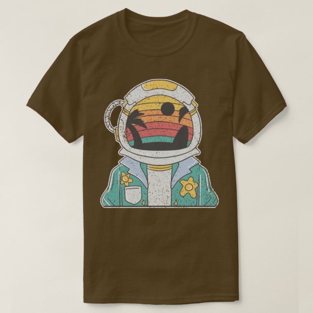 astronaut älskare t shirt (Design framsida)