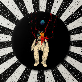 Astronaut and Earth Space Knapp