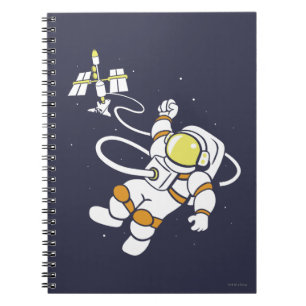 Astronaut Anteckningsbok