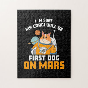 Astronaut är säker på att min Corgi blir första Hu Pussel