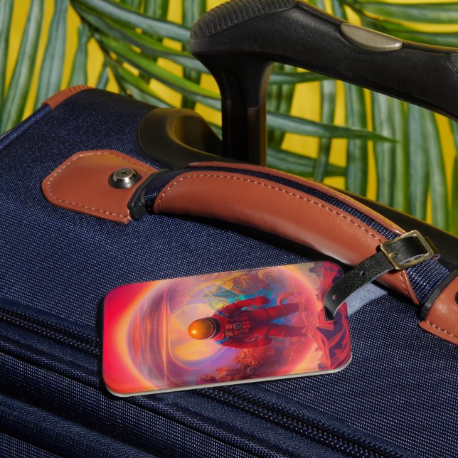 Astronaut Art Bagagebricka (Framsida Insitu 3)