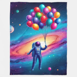 Astronaut Art Fleecefilt