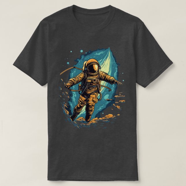 Astronaut Art T Shirt (Design framsida)