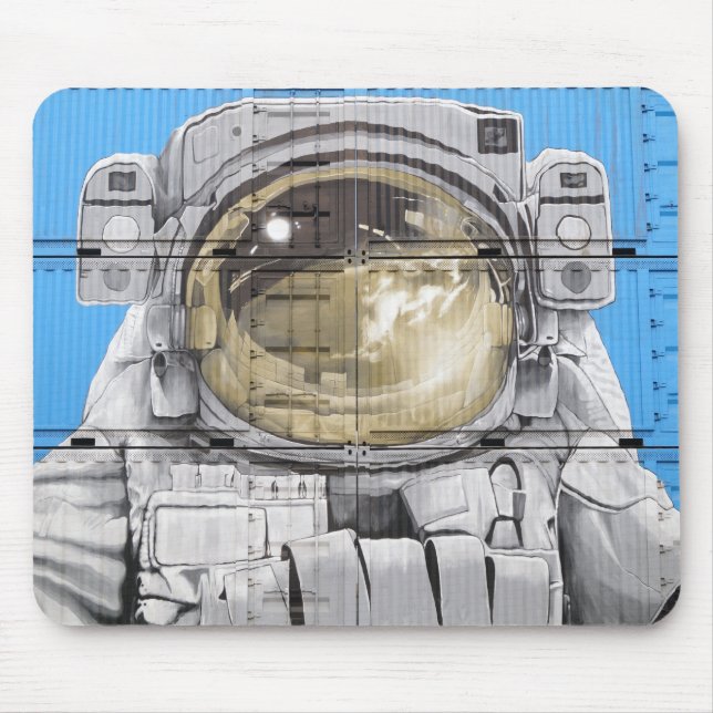 Astronaut Art Urban Art Astronaut Wall Mural Musmatta (Framsidan)