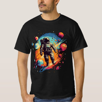 Astronaut ArtColor 02 T Shirt