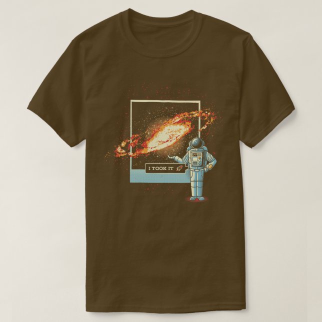 Astronaut Astro Fotography of the Universe by Tob T Shirt (Design framsida)