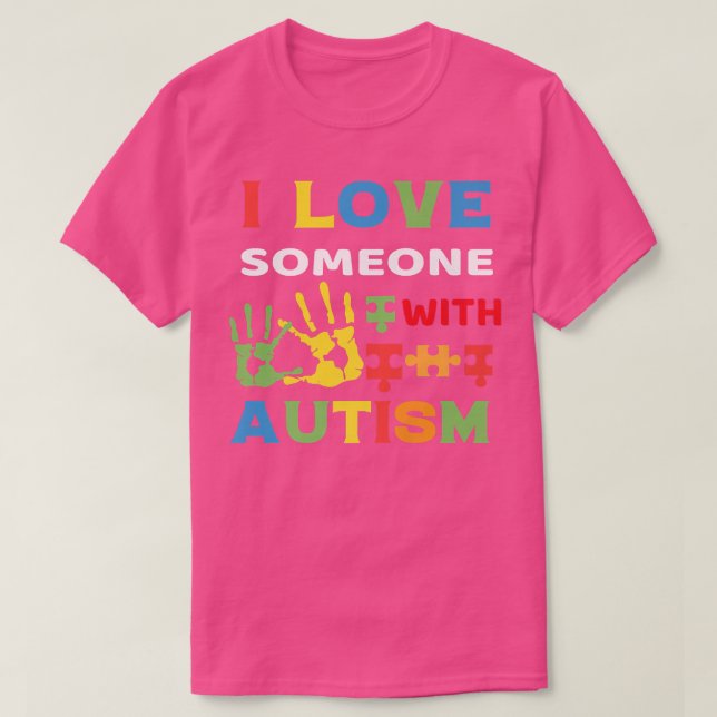 Astronaut Astronaut ADHD Autism Premium för autism T Shirt (Design framsida)