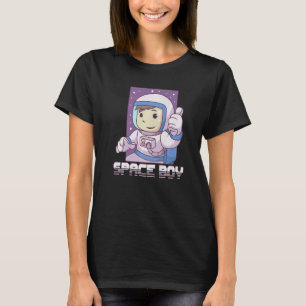 Astronaut Astronomi Solsystemet Yttre Rymden Barn T Shirt