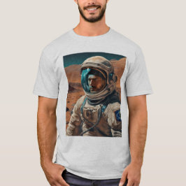 Astronaut auf dem Mars T Shirt
