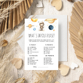 Astronaut Auter Space What's in your Purse Game