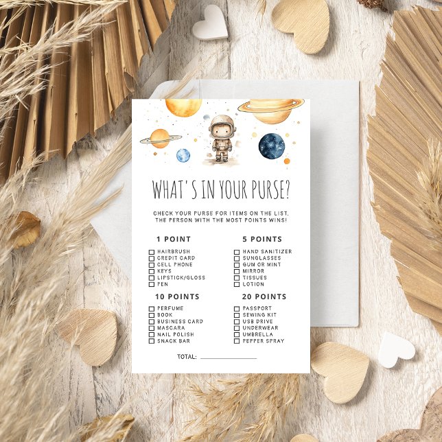 Astronaut Auter Space What's in your Purse Game (Skapare uppladdad)