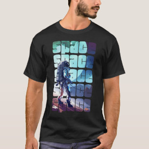 Astronaut Äventyr: Reach for the Cosmos T Shirt