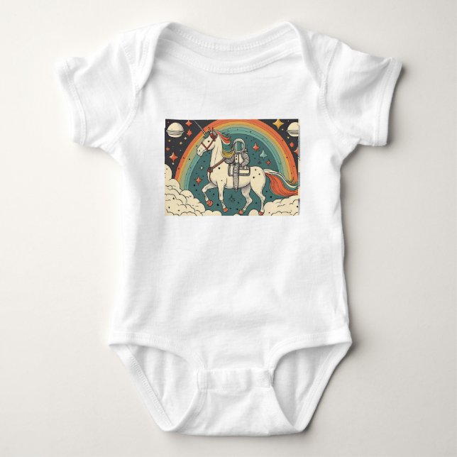 Astronaut baby t shirt (Framsida)