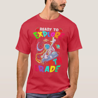 Astronaut Back to school shirt Redo to Explore 5t T