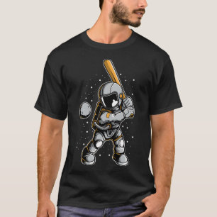 Astronaut Baseball - Funny Rymden Älskare T Shirt