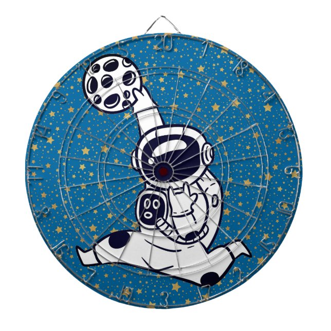 Astronaut Basketball Darttavla (Framsidan)