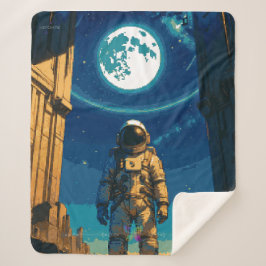 Astronaut Beneath the Celestial Gate Premium