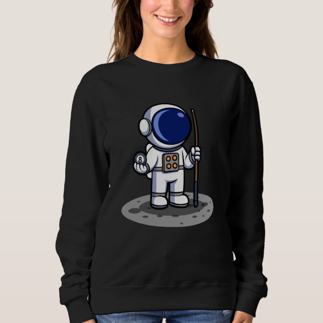 Astronaut Billiards Adventure T Shirt (Framsida)