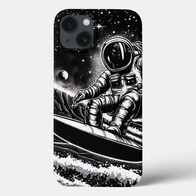 ASTRONAUT BLACK AND WHITE, SURF THE UNIVERSE (Baksida)