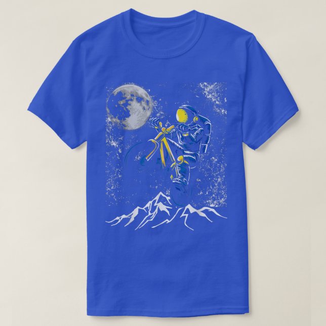 Astronaut BMX Rider  Etreme Sports  Cycling BMX  T Shirt (Design framsida)
